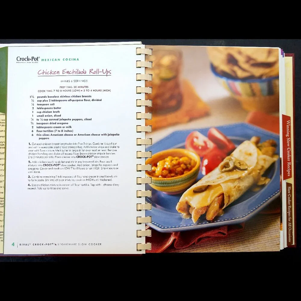 Rival 2007 Crock Pot Cookbook 3 Books in 1 Slow Cooker Favorites Winning Recipes